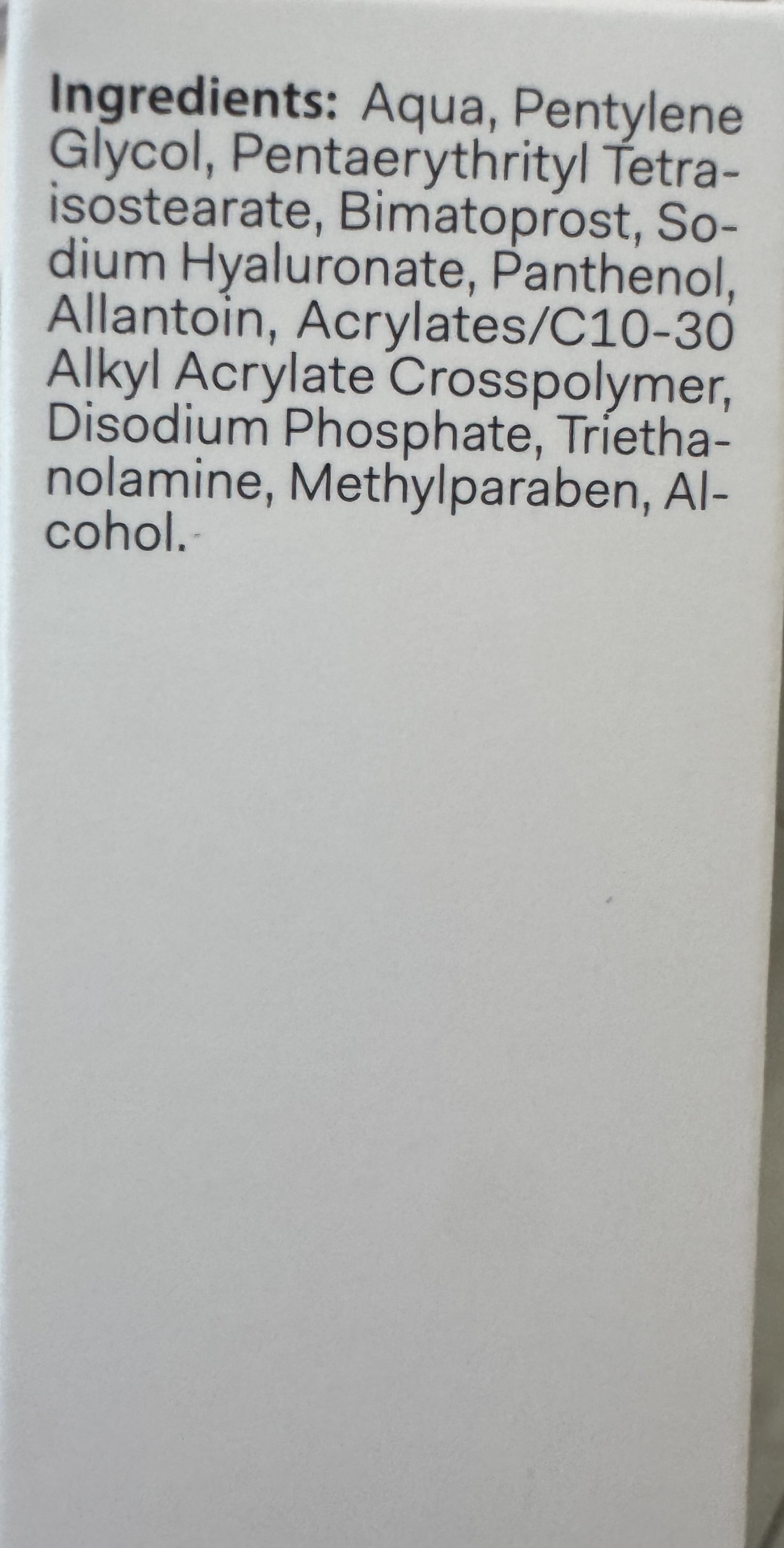 Eyelash Enhancing Serum 3ml