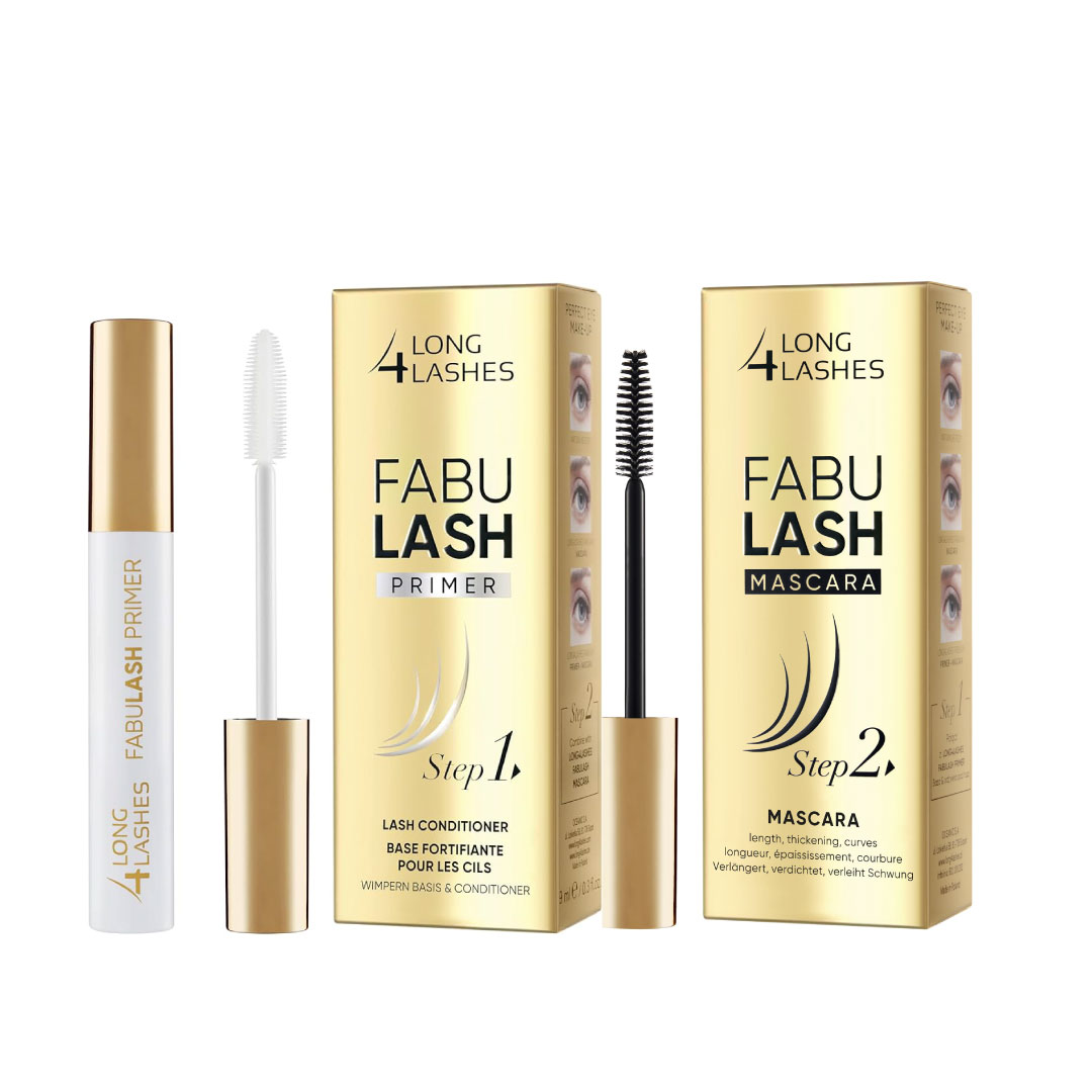long4lashes (step1) primer &(step2) mascara